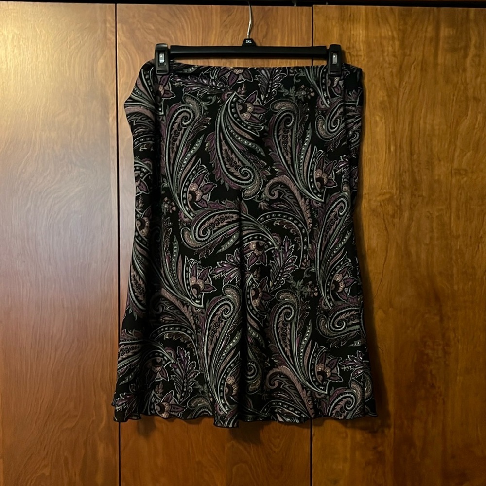 Black Midi Skirt